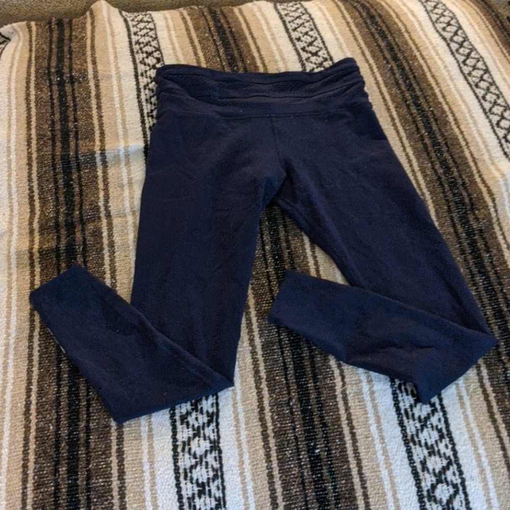 Lj Navy Blue Leggings